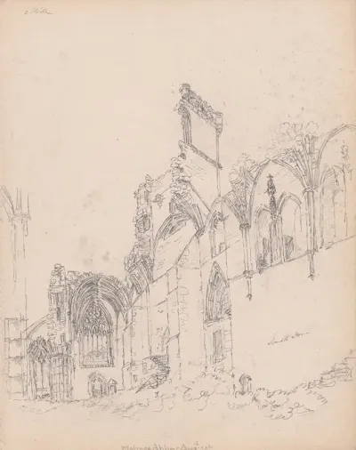 Melrose Abbey Scotland 2