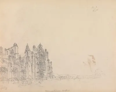 Melrose Abbey Scotland 3