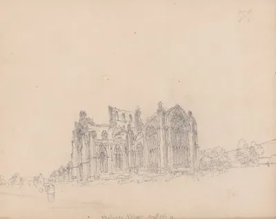 Melrose Abbey Scotland