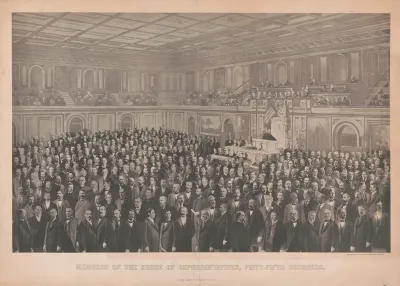 Members Of The House Of Representatives Fifty Fifth Congress