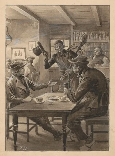 Men At A Tavern