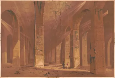 Men Looking At Ruins 2