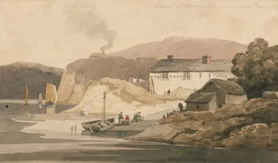 Menabilly Boathouse Near Fowey Cornwall