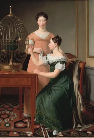 Mendel Levin Nathansons Elder Daughters Bella And Hanna 2