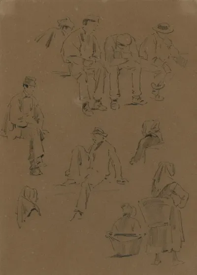 Mensen In Klederdracht Uit Omgeving Van Boulogne 3