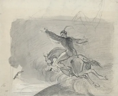Mephistopheles On A Horse