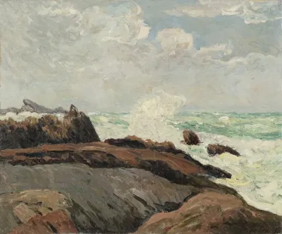 Mer Forte A Saint Guenole Penmarch