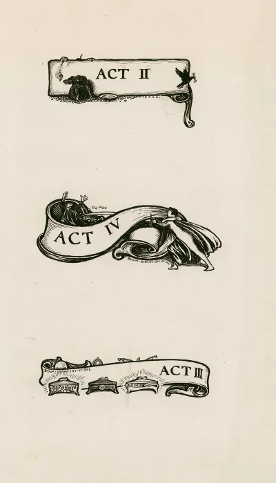 Merchant Of Venice Headings