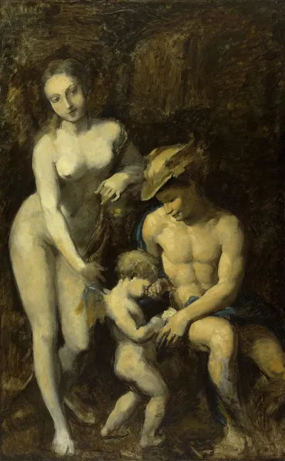 Mercure Venus Et Lamour Dapres Correge