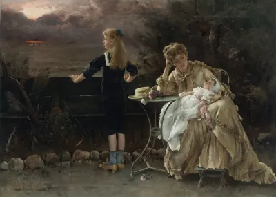 Mere Et Ses Enfants