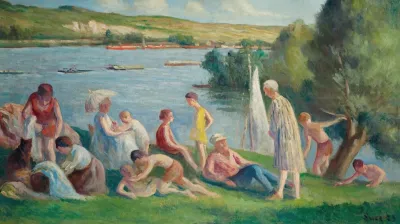 Mericourt Un Dimanche Au Bord De La Seine