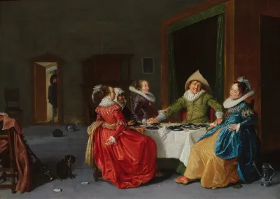 Merry Company In A Brothel