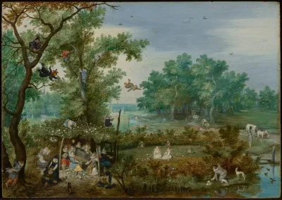 Merry Company In An Arbor 2