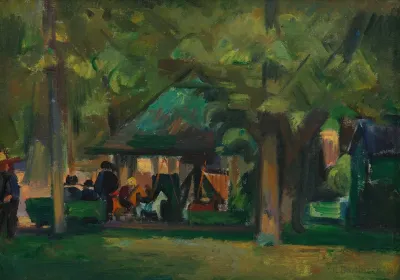 Merry Go Round In A Park