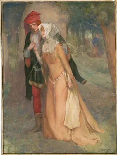 Merry Wives Act V Sc V
