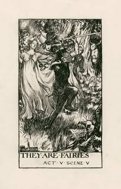 Merry Wives Of Windsor They Are Fairies Act V Scene V