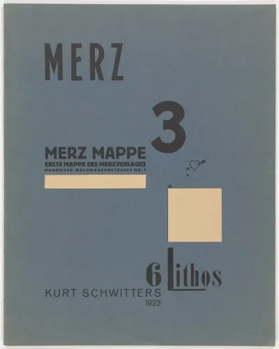 Merz 3 Kurt Schwitters 6 Lithos Pl 1