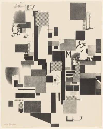 Merz 3 Kurt Schwitters 6 Lithos Pl 3