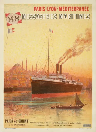Messageries Maritimes Paris En Orient