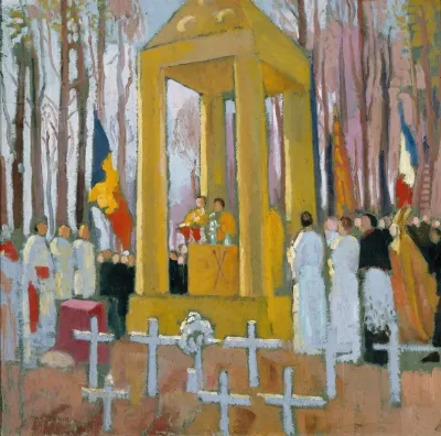 Messe Devant La Tombe Dernest Psichari