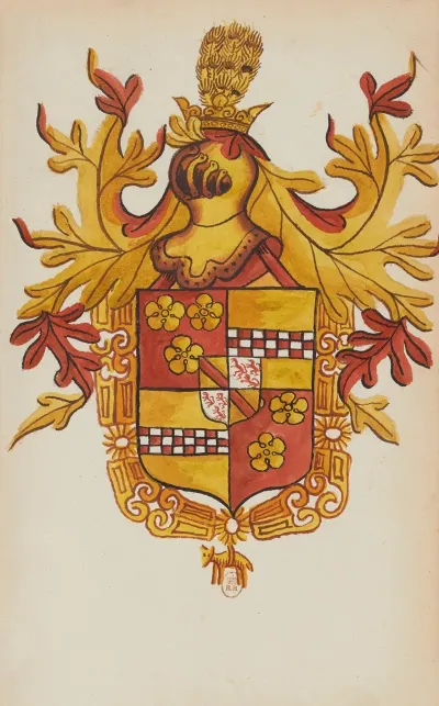 Messire Charles De Ligne Comte Daremberghes Baron De Zeuenberghe