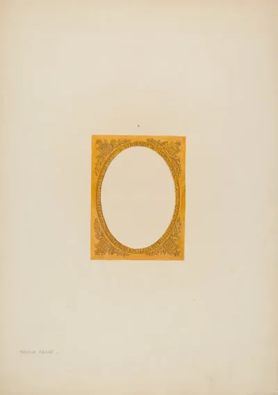 Metal Frame Daguerreotype Brass