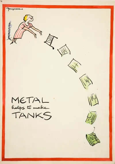 Metal Helps To Make Tanks