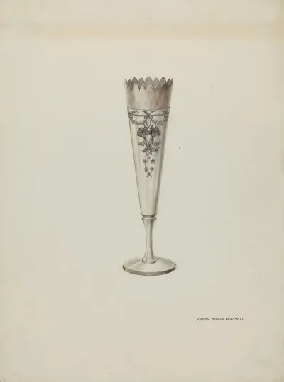 Metal Vase