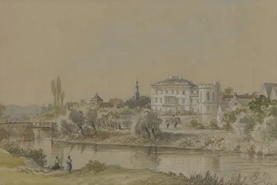Metzler House In Bonames Near Frankfurt