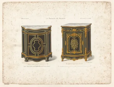 Meuble Dappui Louis Xv Noir Et Filets Meuble Dappui Riche Louis Xiv