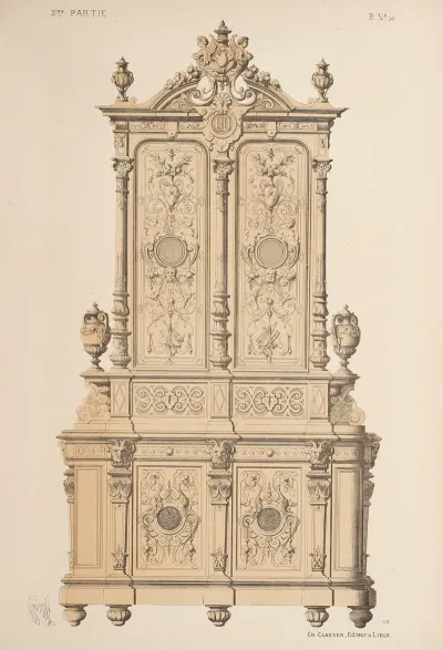 Meuble De Salon Genre Renaissance