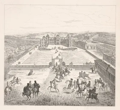 Meudon Chateau Around 1710