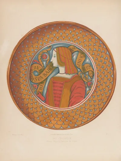 Mezza Majolica Fabrique De Pesaro