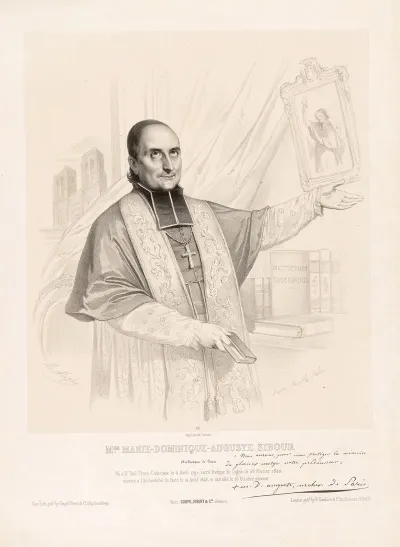 Mgr Marie Dominique Auguste Sibour Archeveque De Paris