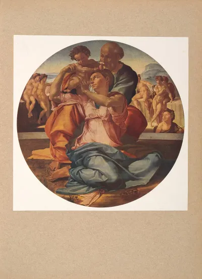 Michelangelo‎ ‎sacra‎ ‎lamiglia
