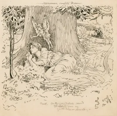 Midsummer Nights Dream Puck On The Ground Sleep Sound