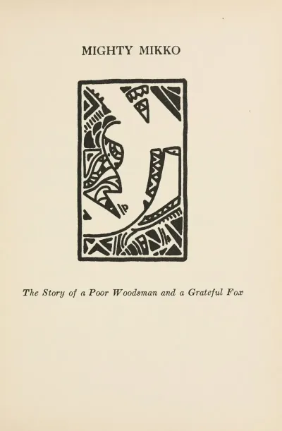 Mighty Mikko A Book Of Finnish Fairy Tales And Folk Tales Pl 04