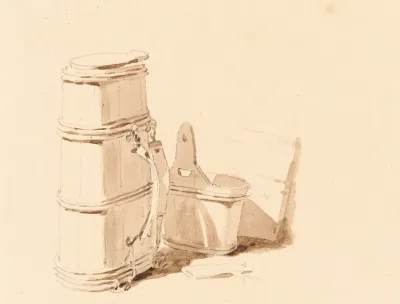 Milchbrente Und Milcheimer