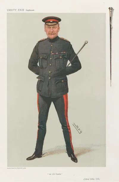 Military And Navy 1st Life Guards Colonel Calley October 3 1906