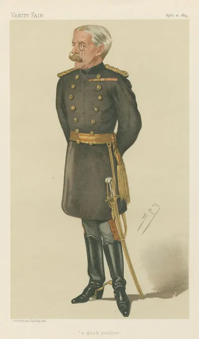 Military And Navy A Good Soldier Lieutenant General George Wentworth Alexander Higginson April 12 1884