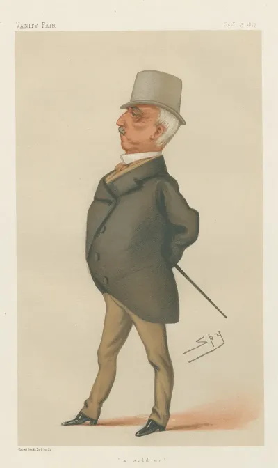 Military And Navy A Soldier General Lord George Augustus Frederick Paget October 13 1877
