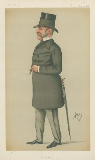 Military And Navy Aldershot General Sir Thomas Montagu Steele July 20 1878