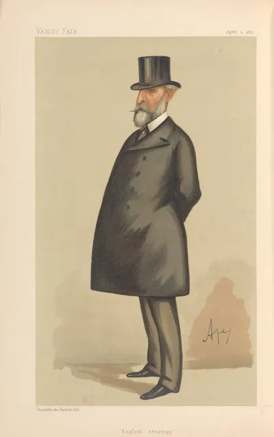 Military And Navy English Strategy Lieutenant General Sir Edward Bruce Hamley August 2 1887