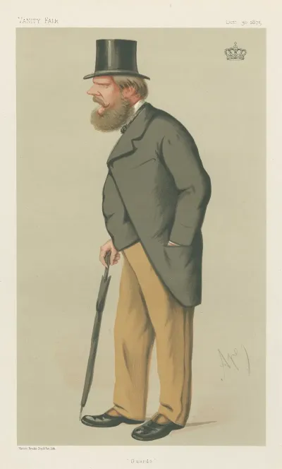 Military And Navy Guards Prince Edward Of Saxe Weimar October 30 1875