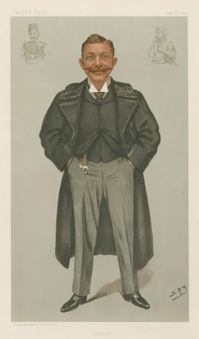 Military And Navy Lalatin Colonel Sir Rudolf Carl Slatin June 15 1899