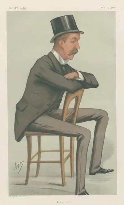 Military And Navy Oliver The Hon Oliver George Paulett Montagu November 3 1877
