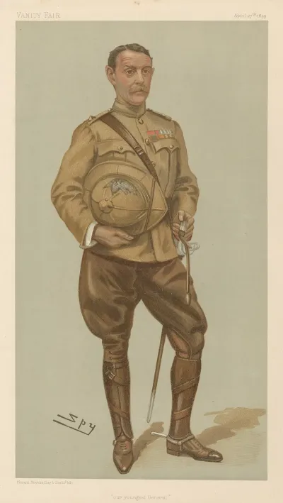 Military And Navy Our Youngest General Major General Sir Archibald Hunter April 27 1899
