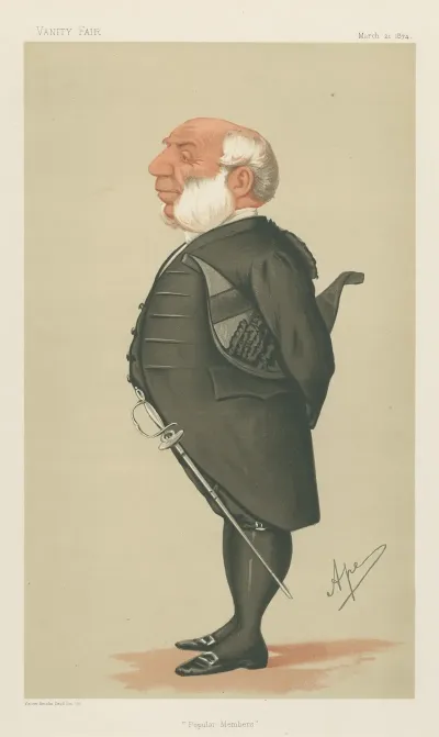 Military And Navy Popular Members Captain Ralph Allen March 21 1874