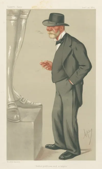 Military And Navy Sailor Politician And Sculptor Admiral The Right Hon Lord Clarence Paget December 25 1875