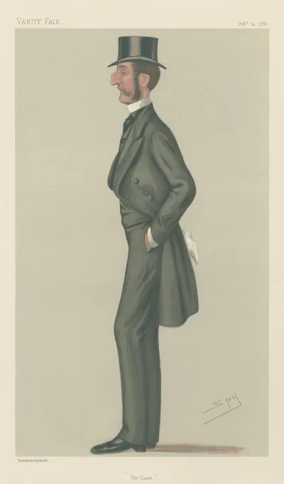 Military And Navy The Court Colonel Robert Nigel Fitzhardings Kingscote February 14 1880
